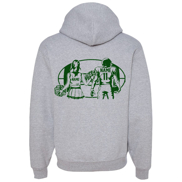 Rockets Football with Personalized Football Player(s) /Cheerleader:   t-shirt, long sleeve or sweatshirt