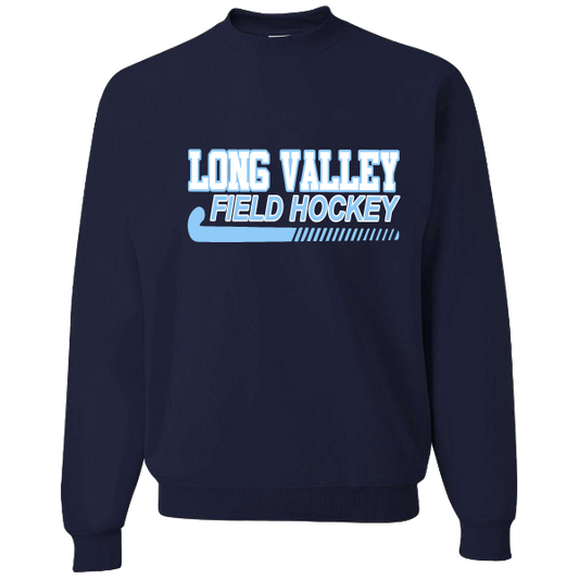 LV Field Hockey Crewneck Sweatshirt:  Youth or Adult with Personalization Option