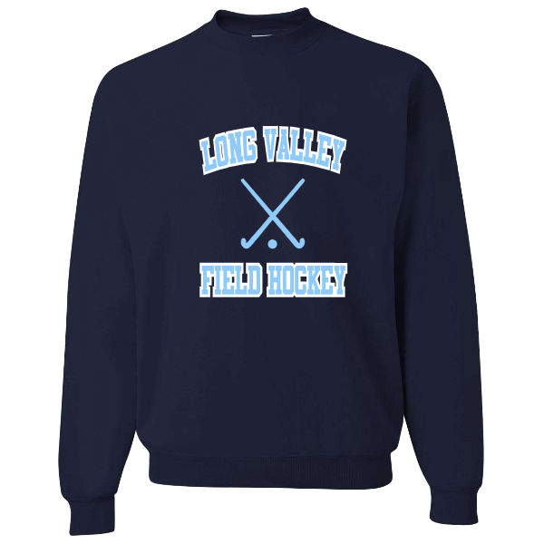 LV Field Hockey Sticks Crewneck Sweatshirt:  Youth or Adult with Personalization Option