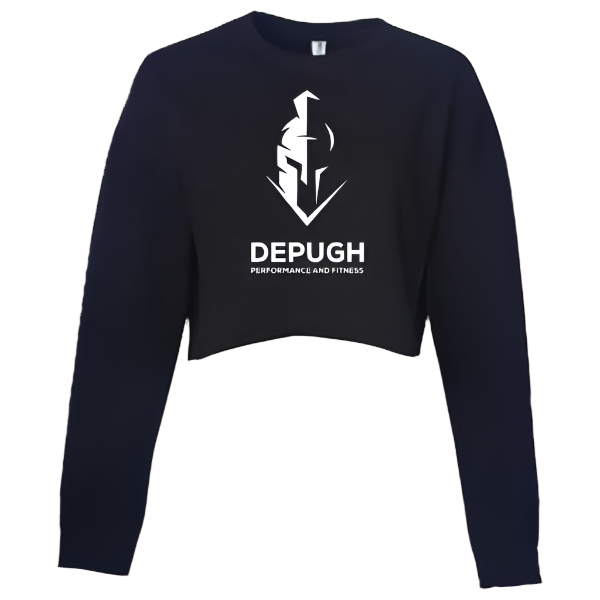 DePugh Adult Cropped Crew Sweatshirt