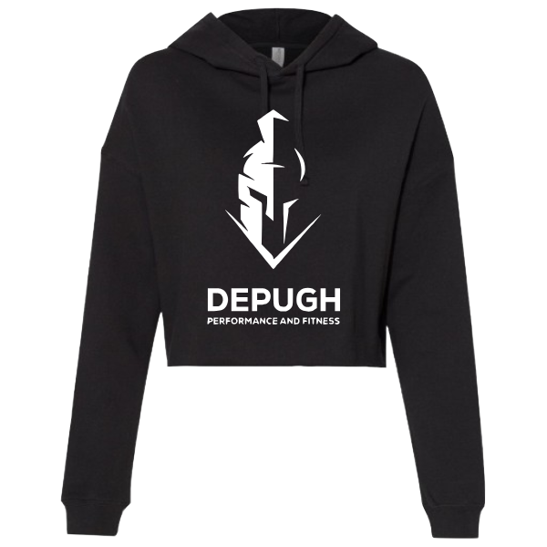 DePugh Adult Cropped Hoodie