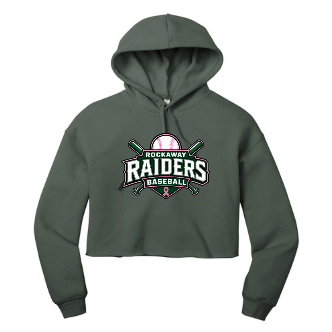 Rockaway Raiders Fall Collection  Women's Cropped Hoodie