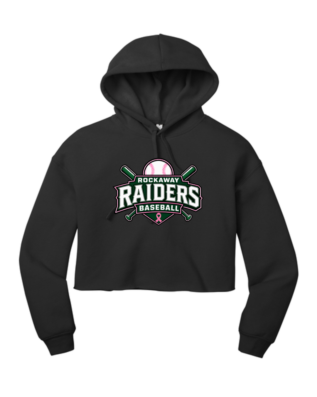 Rockaway Raiders Fall Collection  Women's Cropped Hoodie