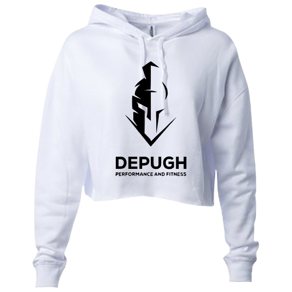 DePugh Adult Cropped Hoodie