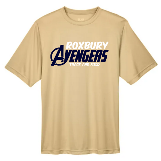 Roxbury Avengers Short sleeve Dri Fit T-shirt: Youth and Adult