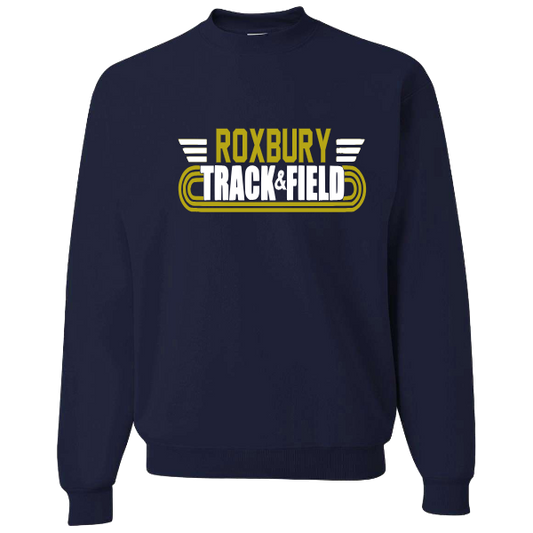 Roxbury Track and Field Sweatshirt: Hoodie or Crew:  Youth and Adult
