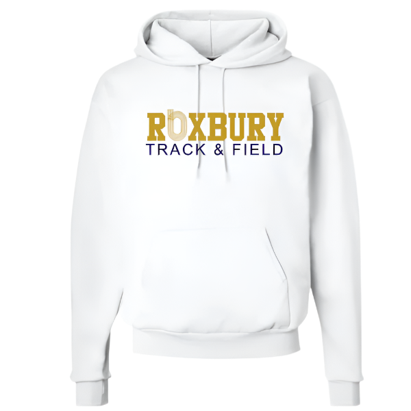 Roxbury T&F Sweatshirt: Hoodie or Crew:  Youth and Adult