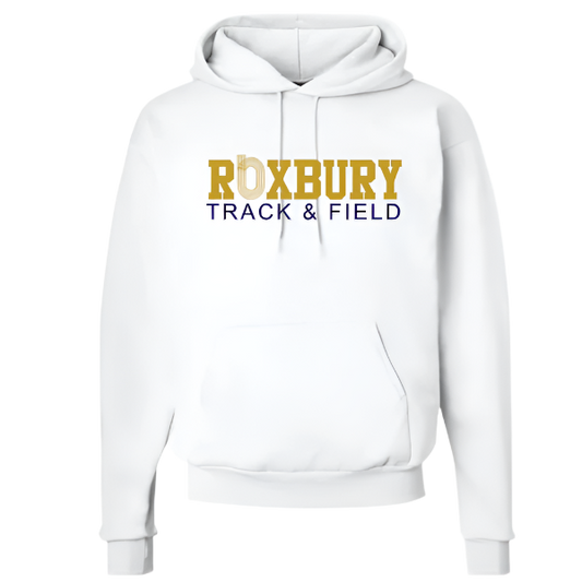 Roxbury T&F Sweatshirt: Hoodie or Crew:  Youth and Adult