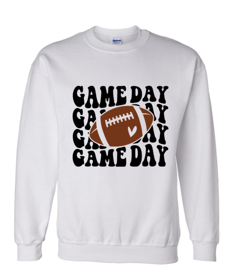 Football Game Day Crew Sweatshirt Youth/Adult