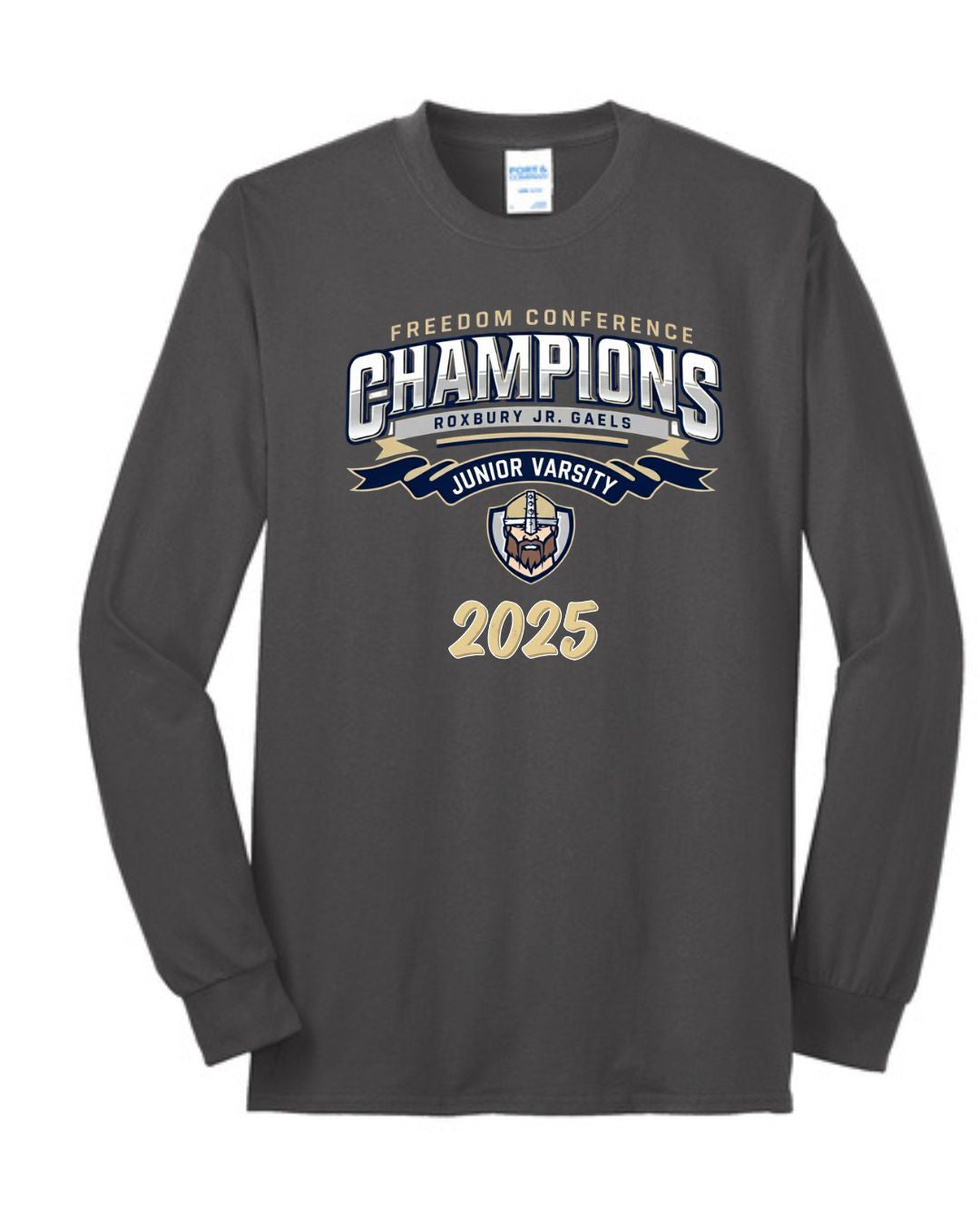JV CHAMPIONS long sleeve  Navy or Grey