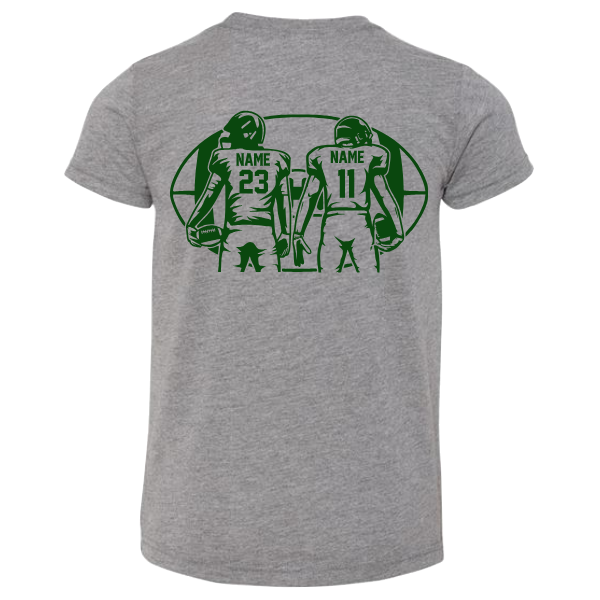 Rockets Football with Personalized Football Player(s) /Cheerleader:   t-shirt, long sleeve or sweatshirt