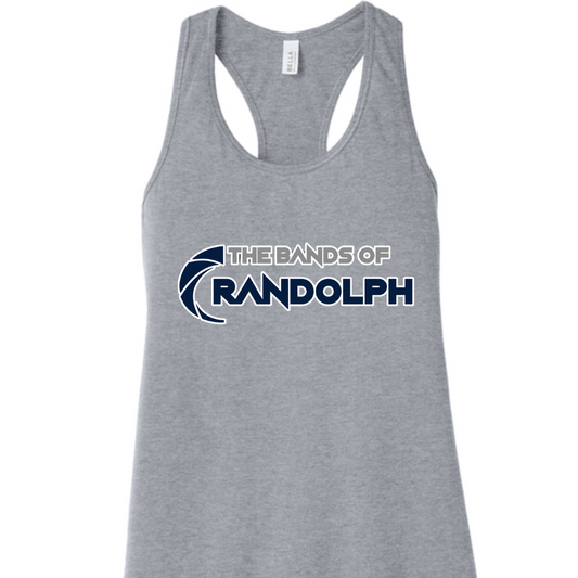 Randolph Marching Bands Women Racerback Tank Top