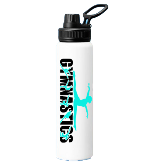 Gymnastics Water Bottle with Personalization Option