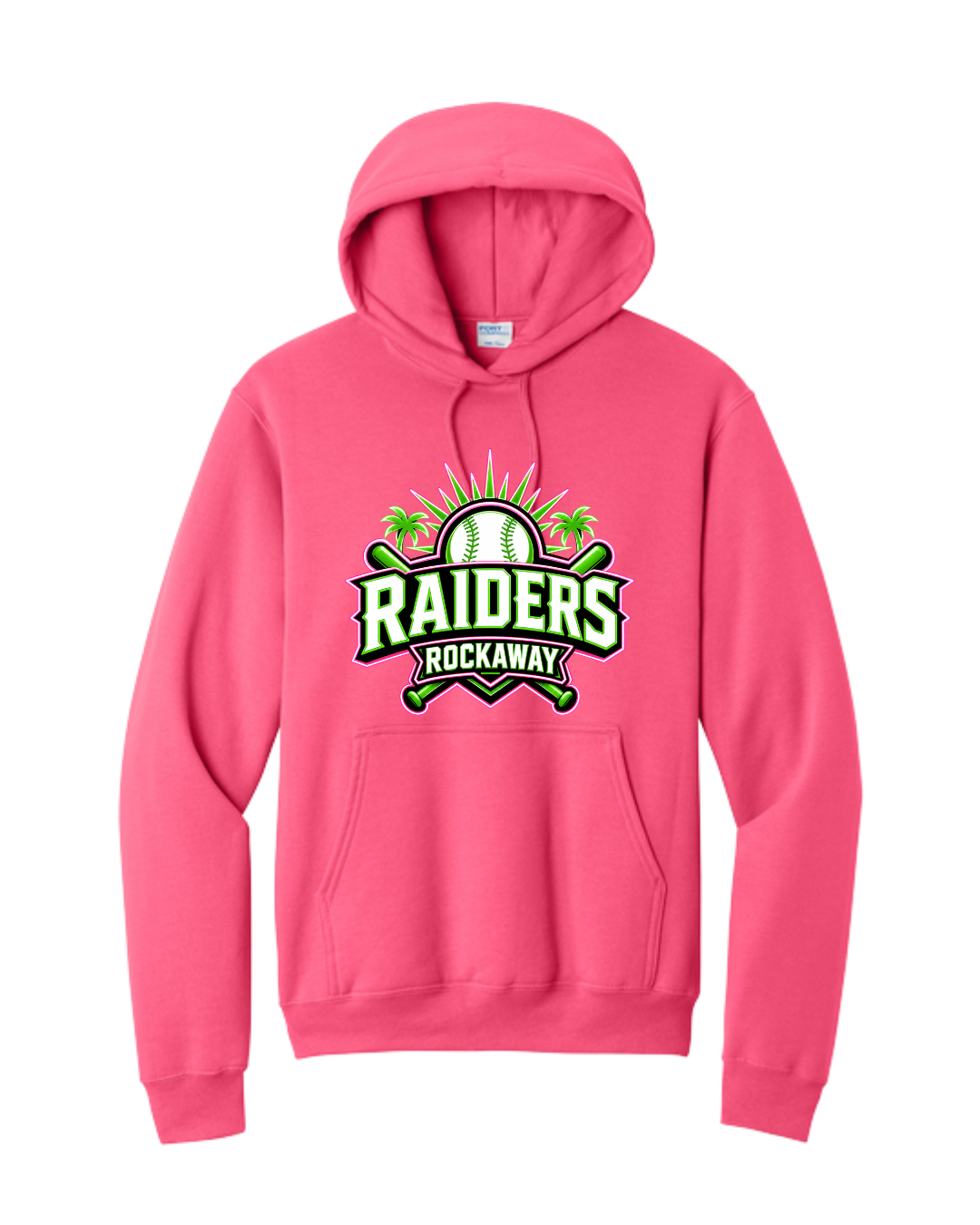 Rockaway Raiders Summer Hoodie:  Youth and Adult