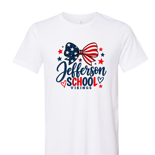 Jefferson School Dri Fit Shirt: youth and adult