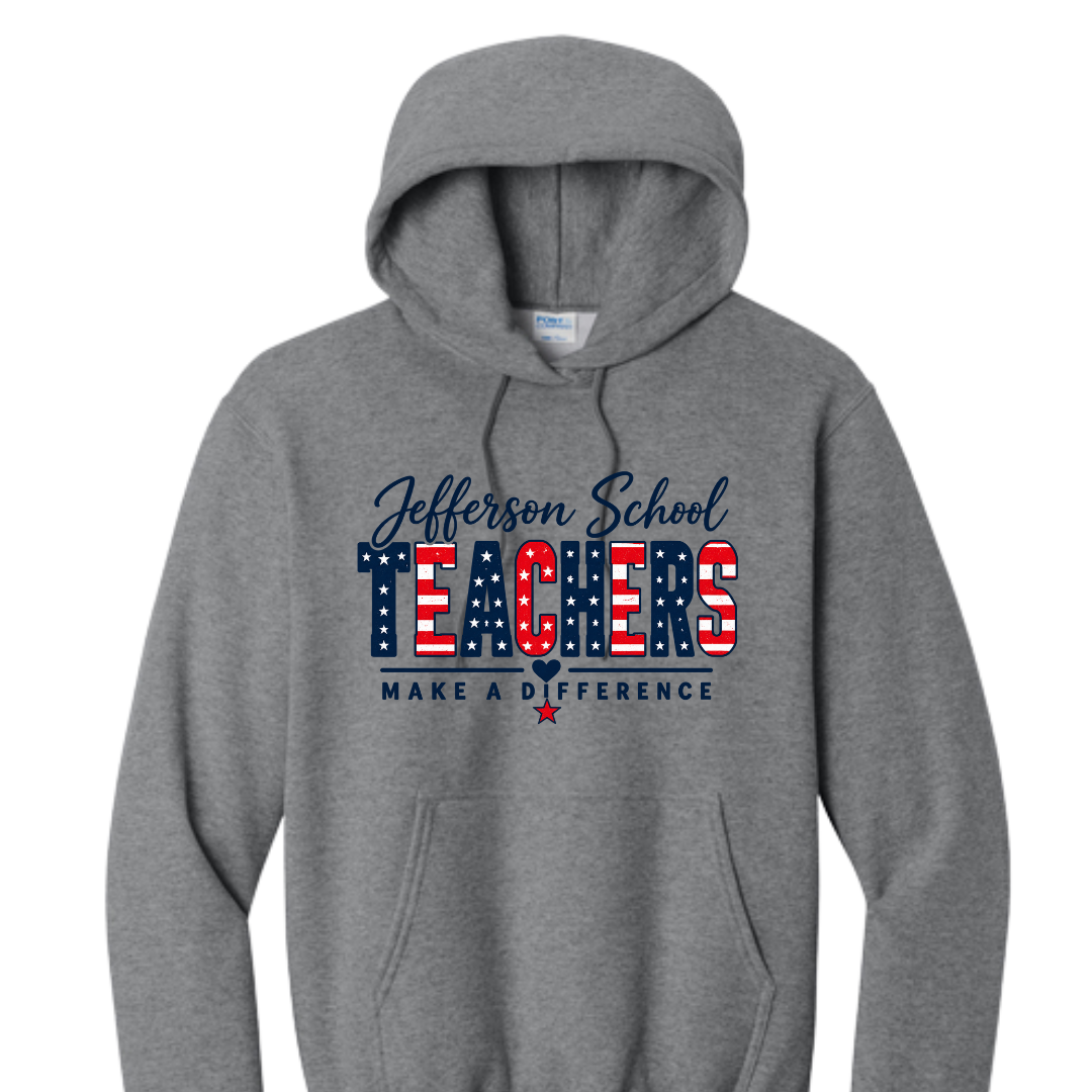 Jefferson School Hoodie: Youth/Adult