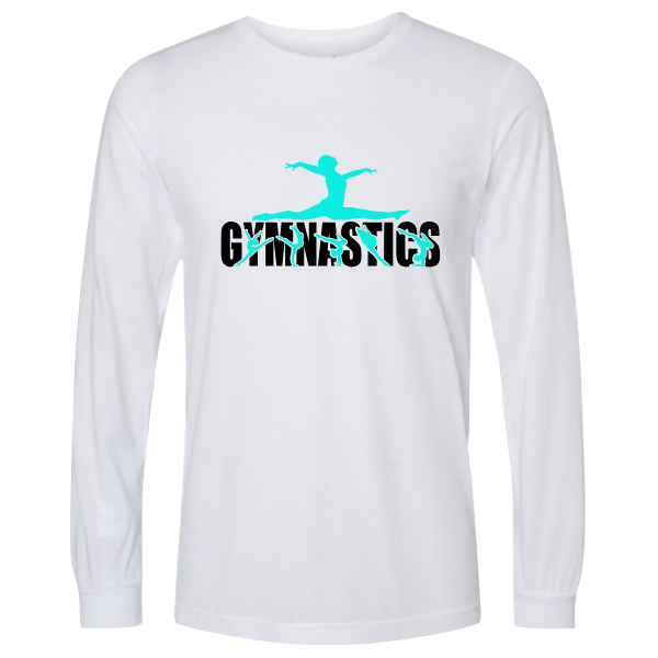 Leaping Gymnastics Long Sleeve T-shirt Youth/Adult