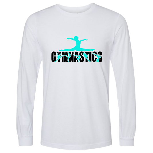 Leaping Gymnastics Long Sleeve T-shirt Youth/Adult