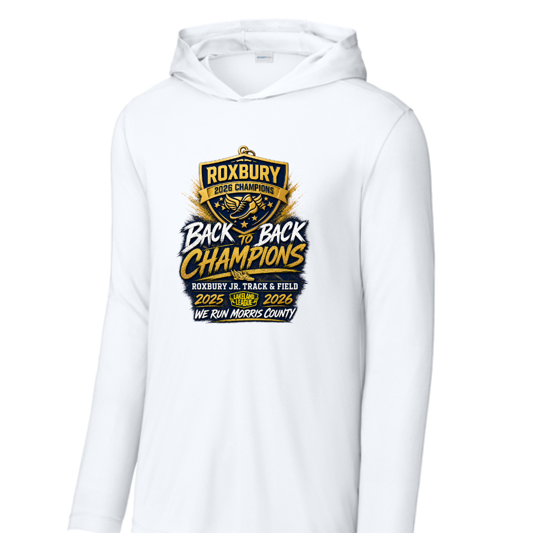 CHAMPIONSHIP logo Dri Fit Long Sleeve Hoodie:  Youth and Adult