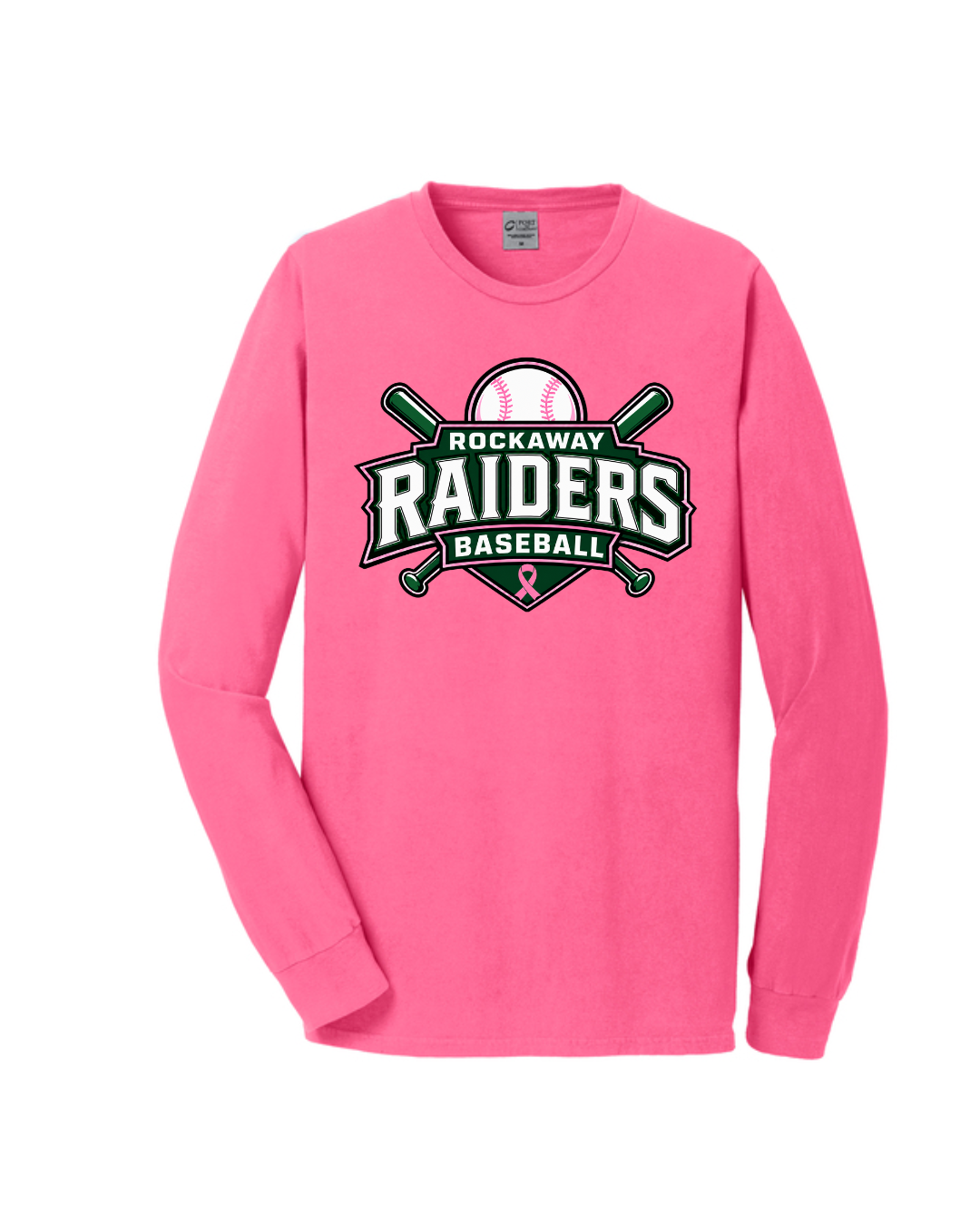 Rockaway Raiders Fall Long Sleeve Shirt:  Dri Fit or Cotton