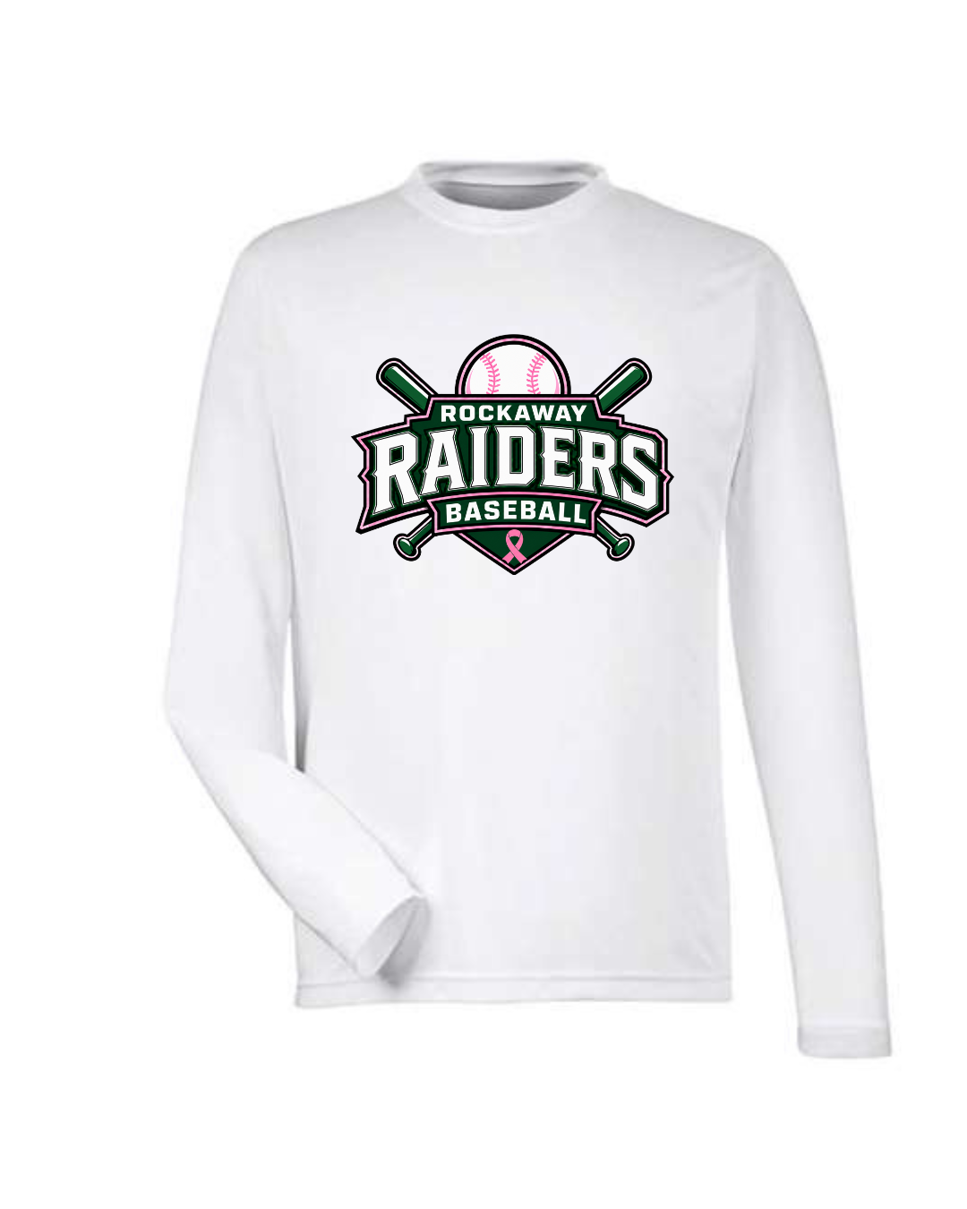 Rockaway Raiders Fall Long Sleeve Shirt:  Dri Fit or Cotton