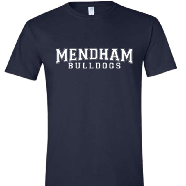 Mendham Twp Bulldogs T-Shirt: Adult or Youth with Personalization Option