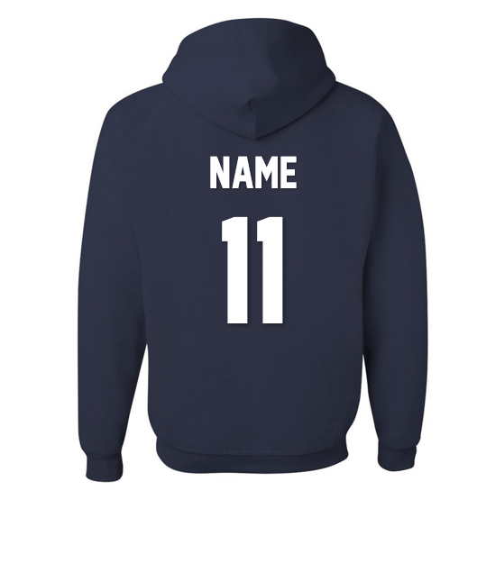 Roxbury Football with Personalized Football Player(s) /Cheerleader:   t-shirt, long sleeve or sweatshirt