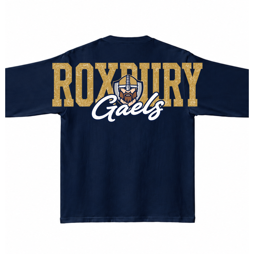 Roxbury Gaels with Gael:  Adult Sizing - Long Sleeve, Crewneck or Quarter Zip (Copy) (Copy)