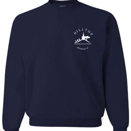 Hilltop Nursey School Crewneck Sweatshirt with Personalization Option