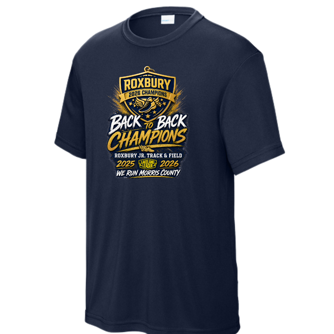 Championship logo T-Shirt:  Cotton or Dri Fit