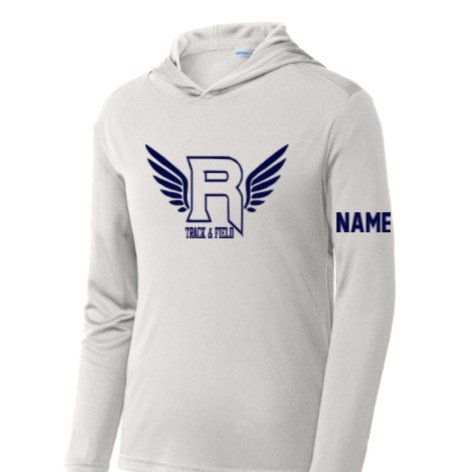 Roxbury Track and Field Long Sleeve Hoodie:  Youth and Adult