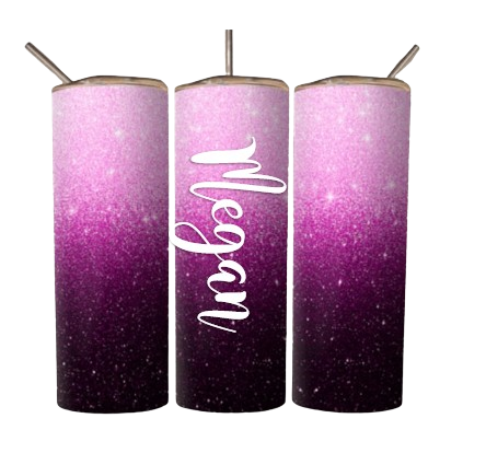 Glitter Gradient 20 oz Tumbler