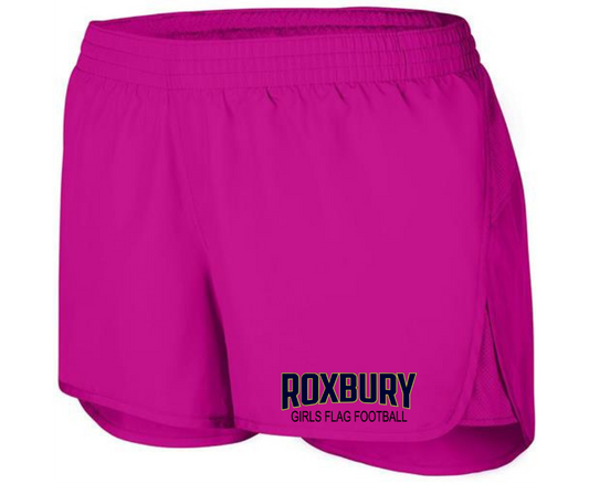Roxbury Girls Flag Football Pink Shorts Girls and  Women's