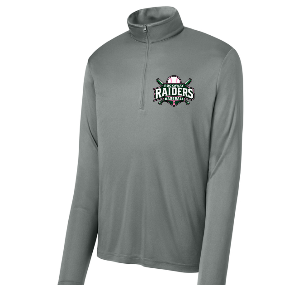 Rockaway Raiders Fall Lightweight Performance Quarter Zip: Youth and Adult