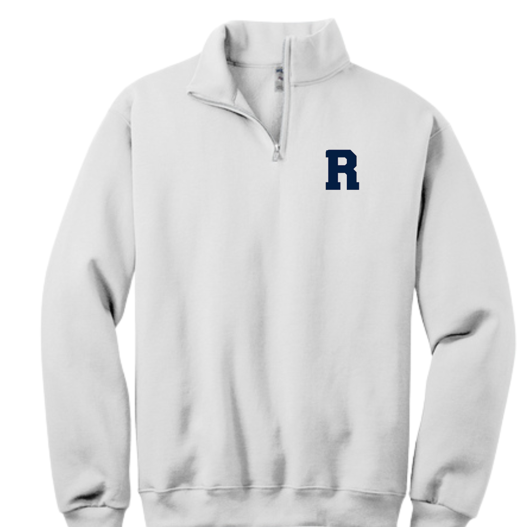 Randolph Marching Bands Quarter Zip: Unisex sizing