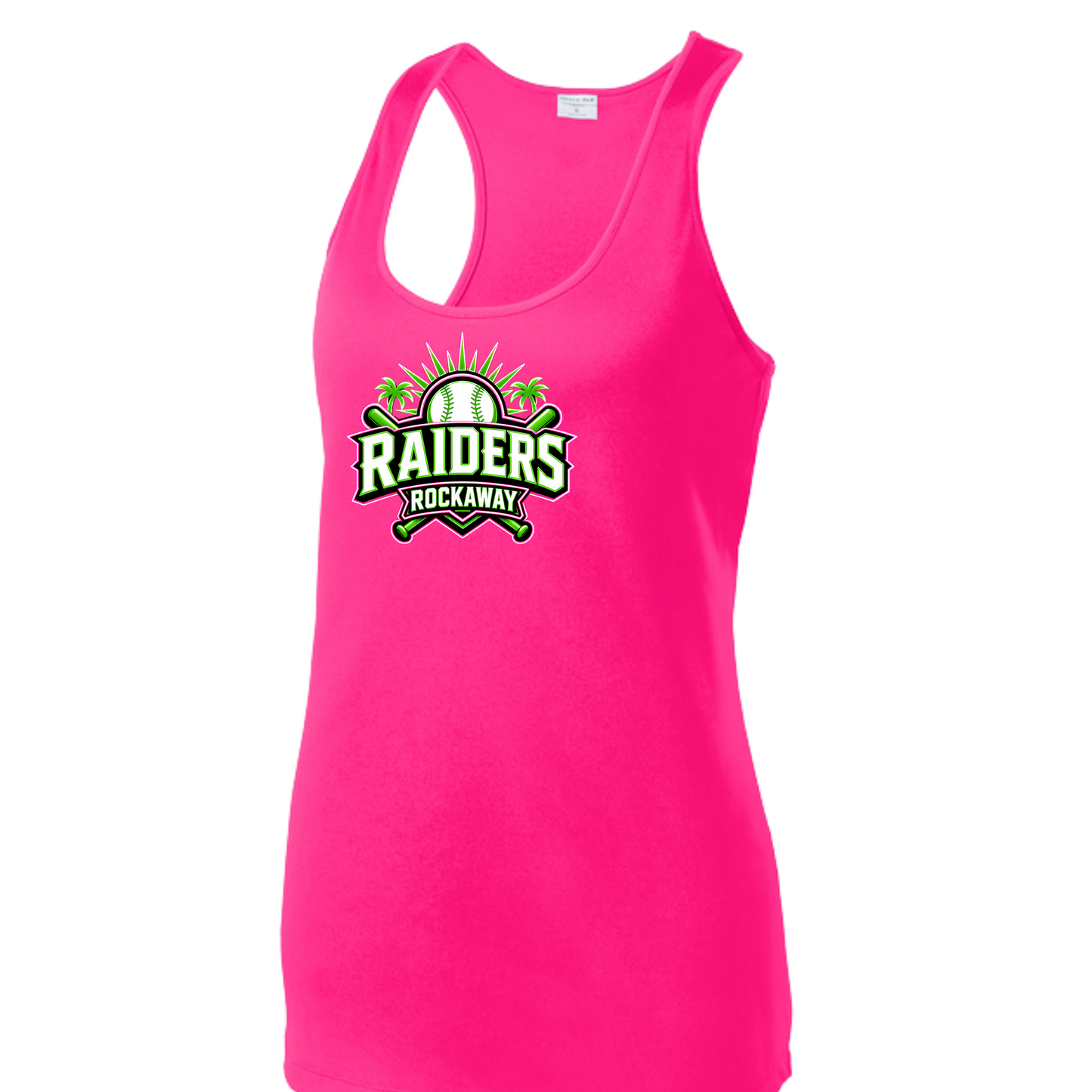 Rockaway Raiders Summer Women's Racerback Tank with Personalization Option