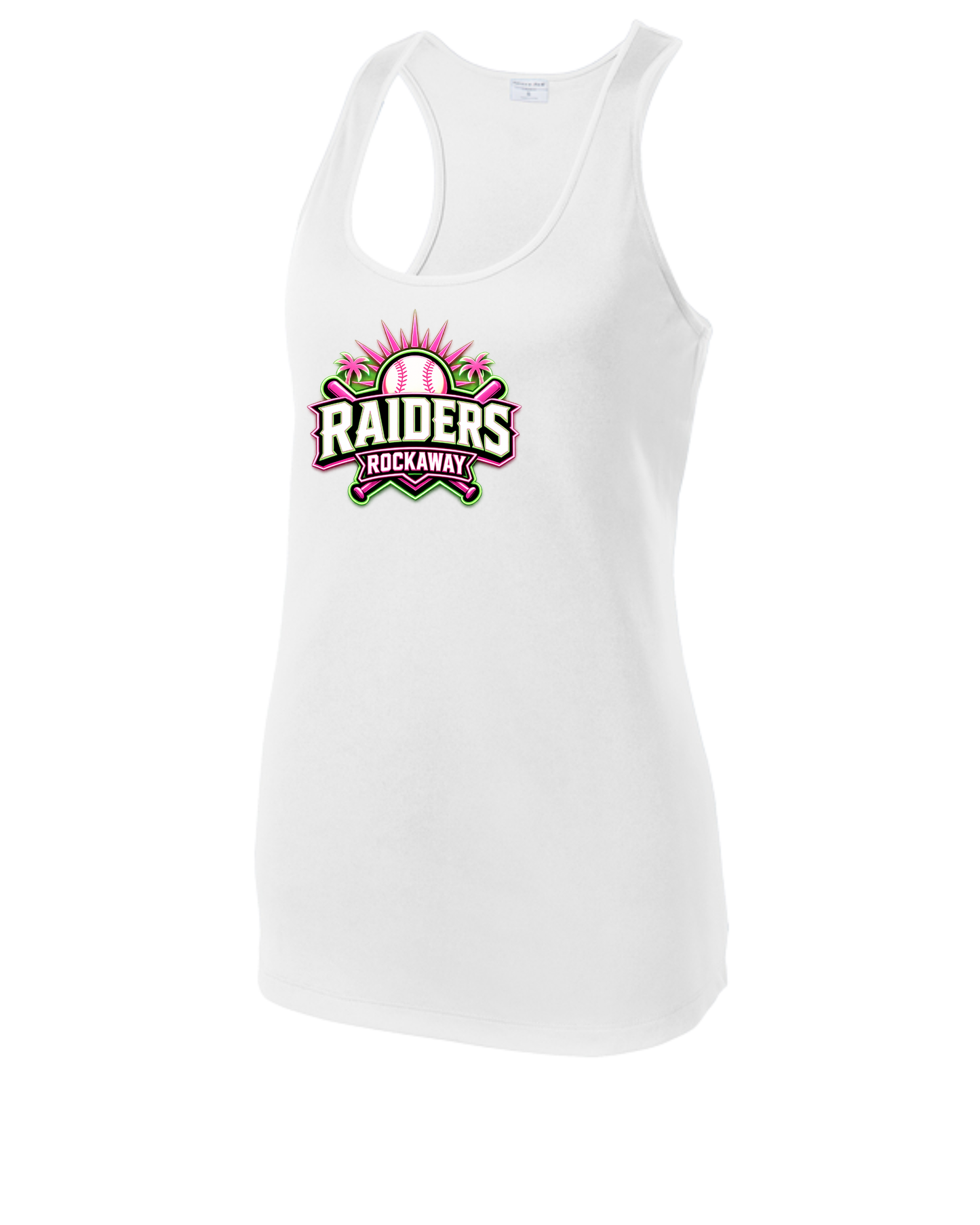 Rockaway Raiders Summer Women's Racerback Tank with Personalization Option