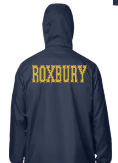 Roxbury Quarter Zip Rain Windbreaker