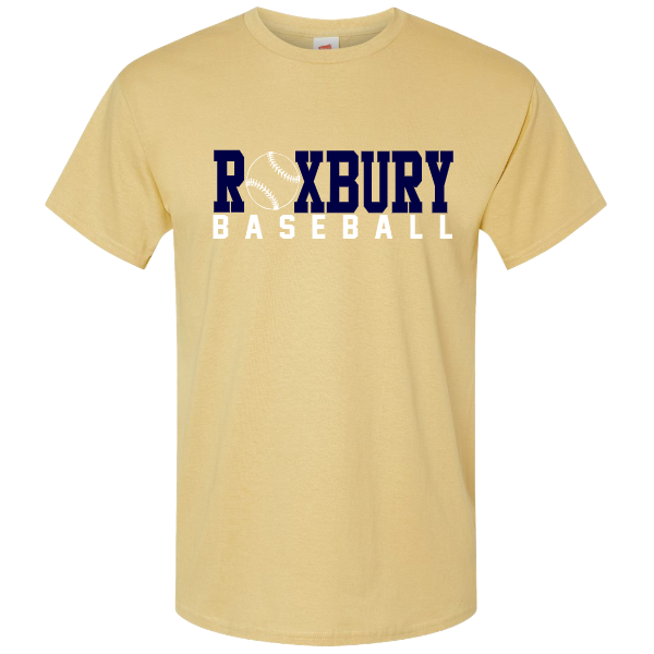 Roxbury Baseball with Ball T-shirt:  Youth and Adult