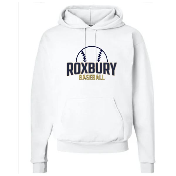 Roxbury Baseball Logo Hoodie:  Youth and Adult
