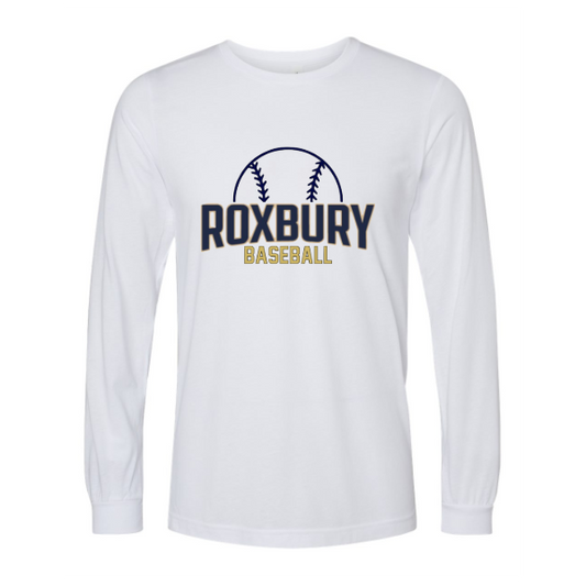 Roxbury Baseball Logo Long Sleeve Shirt:  Youth and Adult