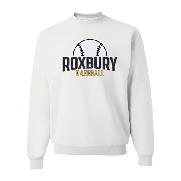 Roxbury Baseball Crewneck Sweatshirt:  Youth and Adult