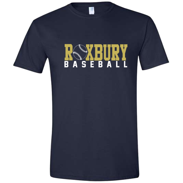 Roxbury Baseball with Ball T-shirt:  Youth and Adult