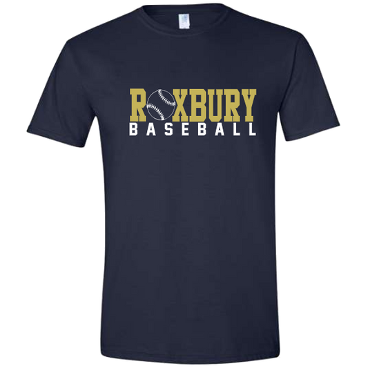 Roxbury Baseball with Ball T-shirt:  Youth and Adult