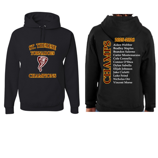8th Grade BOYS:  CYO Champions Hoodie