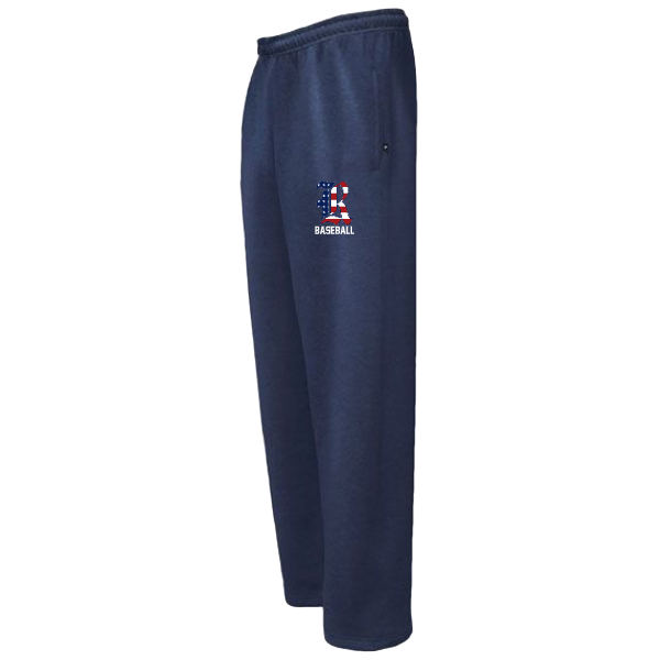 Sweatpants Open Bottom American Flag R Baseball:  Youth and Adult