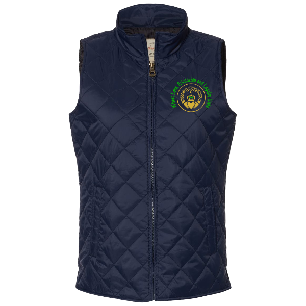 WOIH:  Women's Diamond Quilted Vest