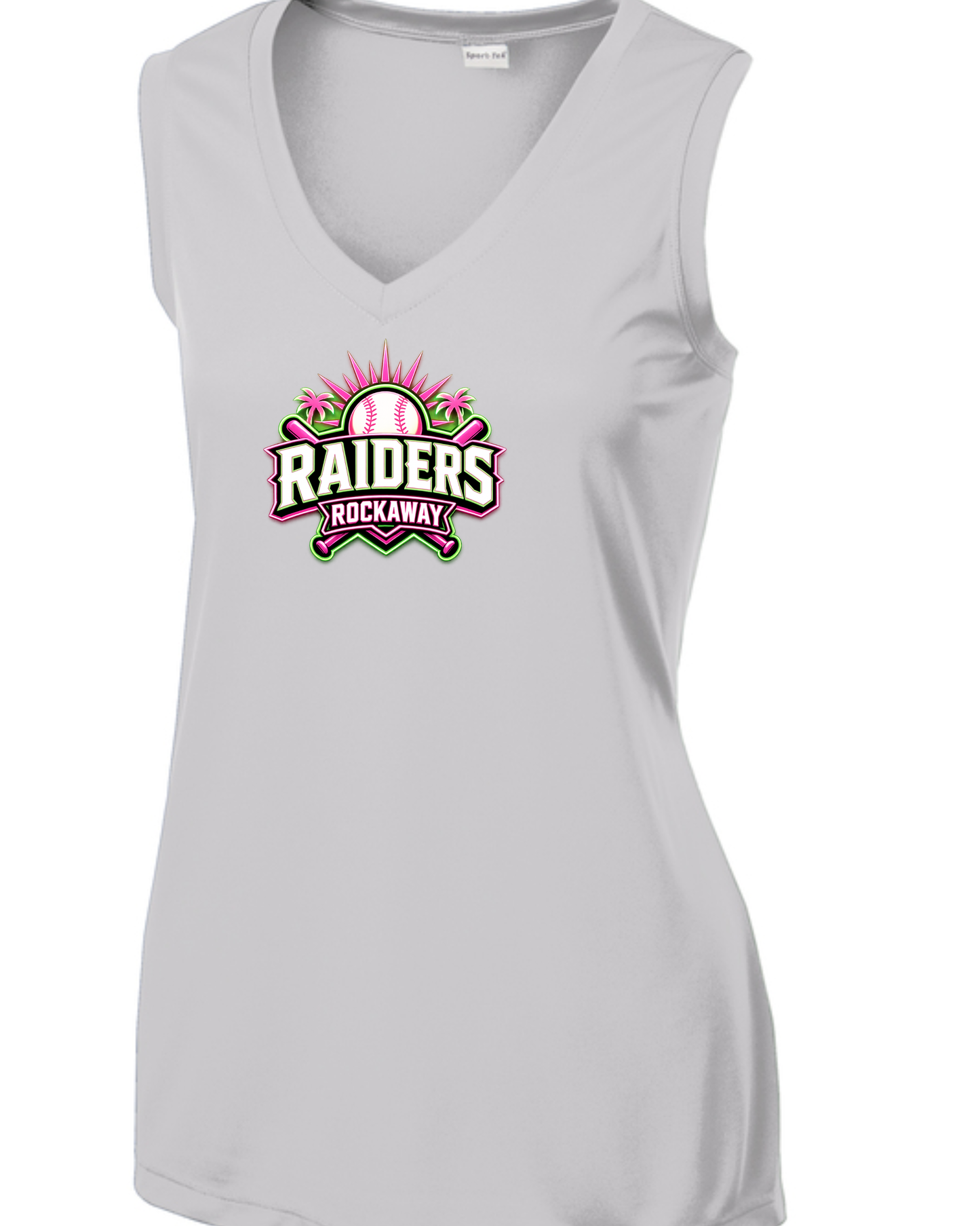 Rockaway Raiders Summer Women's V-Neck Tank with Personalization Option