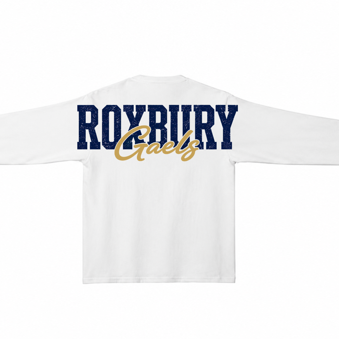 Roxbury Gaels:  Adult Sizing - Long Sleeve, Crewneck or Quarter Zip
