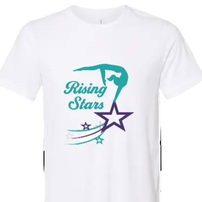 Rising Star DriFit T-shirt with Personalization Option:  Youth and Adult